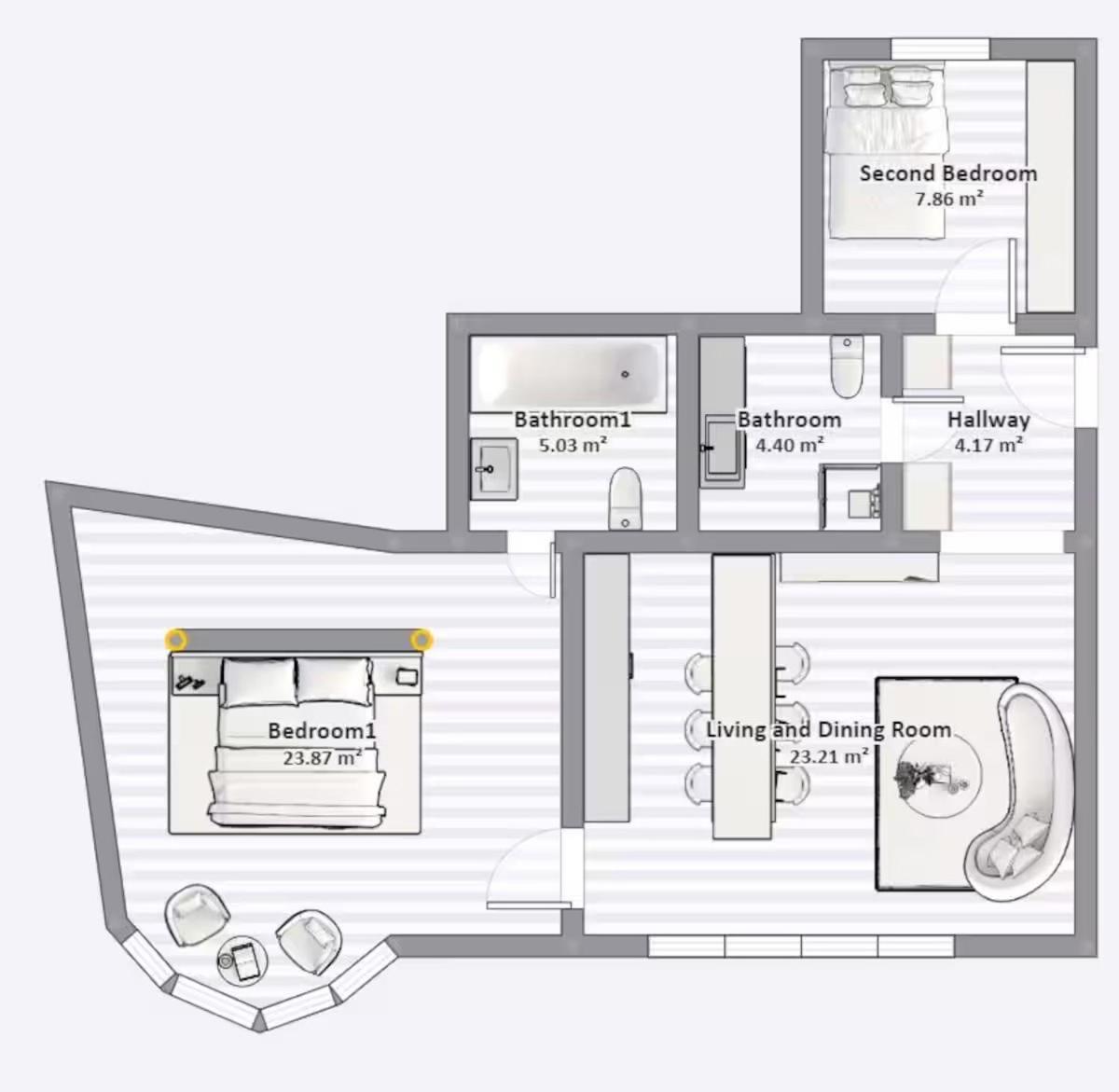 Apartment Pink Flamingo I Basilica Panorama With Parking *